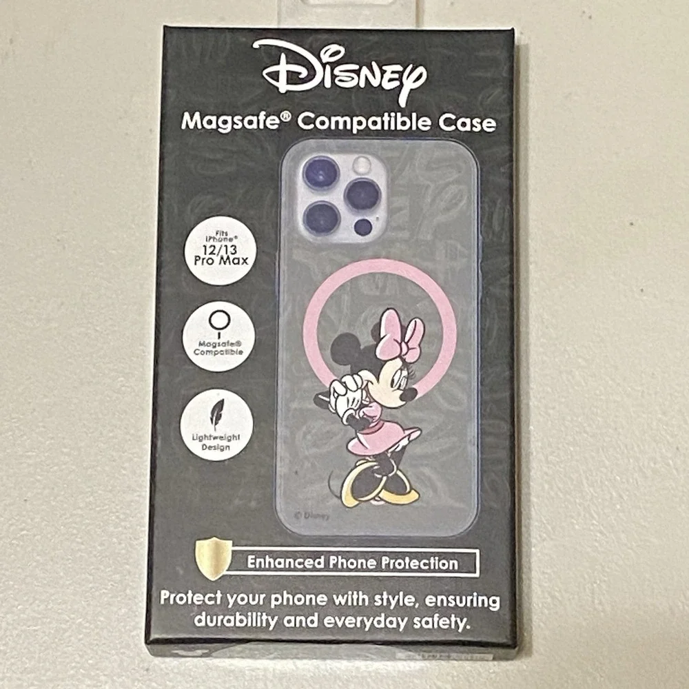 Disney Minnie Mouse iPhone 12/13 Pro Max MagSafe Compatible Case‎ Pink